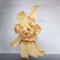 Giấy làm hoa giấy nhún tạo hình( hàng sẵn,có hoả tốc)