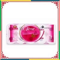Giấy lau chùi Elene hồng 10 cuộn có lõi VHMART57