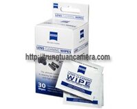 Giấy lau ống kính Zeiss Lens Wipe hương hoa - Hộp 30 gói