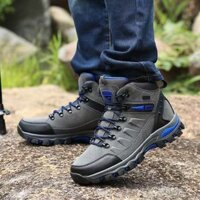 Giày leo núi cổ cao chống nước chống trượt cho nữ, giày thể thao ngoài trời cho nam, giày đi bộ đường dài, giày trekking cặp đôi LZMN LFQX