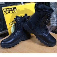 Giày Lính Mỹ SWAT Chiến Thuật – Boot Quân Đội Chiến Binh – Giày Leo Núi Cao Cấp