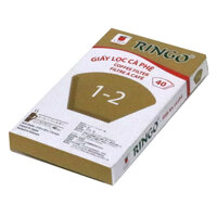 Giấy Lọc Cà Phê THP 1 x 2 Hộp 40 Tờ - Nâu