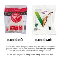 Giấy Lọc Cafe Hario V60 V1 và V2 110 tờ
