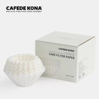 Giấy lọc hình tròn cho phễu Kalita 155 185 Cafede Kona - 155 1-2 cup