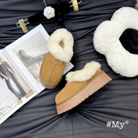 Giầy lông UGG đế êm cao 4cm
