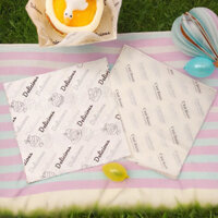 Giấy lót bánh 18cm, giấy thấm dầu, giấy chống dầu, giấy silicone chống dầu, giấy bánh burger, giấy bánh mì, khay nướng, giấy dầu thực phẩm