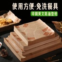 Giấy lót chống dầu, giấy hấp dầu, khay bánh mì, giấy báo tiếng Anh nướng, giấy lót hấp dầu cho gà rán, giấy thực phẩm