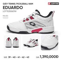 Giày Lotto Eduardo Trắng đỏ