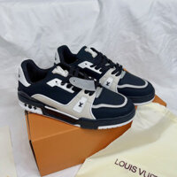 Giày Louis Vuitton LV Trainer 54 Black Grey White