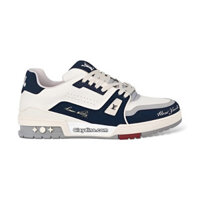 Giày Louis Vuitton LV Trainer 54 Blue Navy White Red