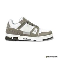 Giày Louis Vuitton LV Trainer 54 Trắng Xanh Rêu