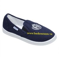 Giày lười asia nữ xanh xỏ