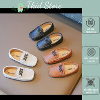 Giày Lười Bé Trai Da PU Mềm Mại,Giày Cho Bé Trai Hàng QC Cao Cấp(V3321)