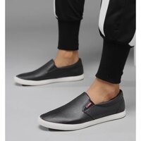 Giày Lười Da Nam Đen Full Cao Cấp Mới Nhất Full Size 38-44