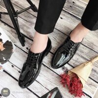 Giày lười da phối đồ cùng quần âu áo phông áo sơ mi