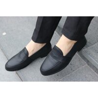 Giày Lười, dáng Dior, không dây, da sằn ngang X46