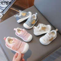 Giày Lưới Đôi Thoáng Khí Cho Bé Đế Mềm Trẻ Sơ Sinh Tập Đi Giày 0-4 Tuổi Bé Trai Bé Chống Trơn Trượt Giày Tập Đi