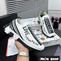 Giày Lười Dolce Gabbana - Slipon Cho Nam - Lười Thời Trang Nam Cao cấp