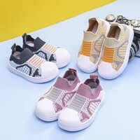 Giày Lười - Giày Cổ Chun Vải CanVas Ôm Chân Thoáng Khí Cho Bé Từ 1-7 Tuổi