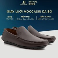 Giày lười - JB JAMES BLANC -Moccasin loafer - G -9800 - Đen , Nâu , Đen Miu , Nâu Miu