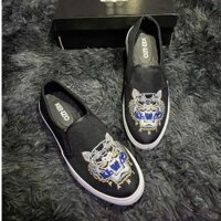 Giày lười kenzo nam da hoạ tiết hổ thêu cao cấp -Giày silipon thêu hoạ tiết Chất liệu dày dặn -Fom dáng đẹp - Dễ phối đồ
