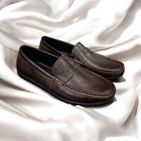 Giày Lười Mọi Nam Đẹp Da Bò Cao Cấp , Giày Da Nam Nhập Khẩu Cao Cấp Đủ Size 38-43