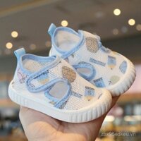 Giày lưới mùa hè cho bé 0-1-5 tuổi, giày đi bộ mềm mại cho bé trai, giày chống trượt cho bé gái, dép sandal cho trẻ sơ sinh