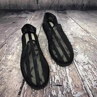 Giày lưới mùa hè cho nam, giày lưới Bắc Kinh cũ, giày lười trượt rỗng, giày sandal thoáng khí