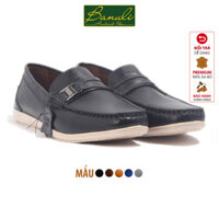 Giày Lười Nam Banuli Casual Slip-On Shoes Nappa Cow Leather C5DL3