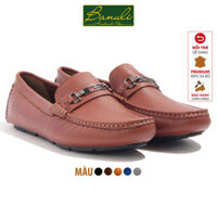 Giày Lười Nam Banuli Nappa Cow Leather Shoes - Moccasin Loafers C4ML2