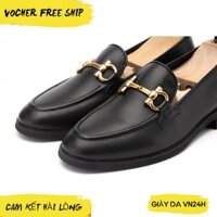 Giày Lười Nam Công Sở XOĂN SHOP Da Pu Pu Size 38 Đến 43 Màu Đen - G062 New 2023