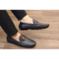 GIÀY LƯỜI NAM - DA BÒ 2 LỚP DÀY VÀ MỀM, ĐẾ CAO SU BỆT KHÂU CHẮC CHẮN - MÃ M017 Siêu Đẹp hàng cso bảo hành