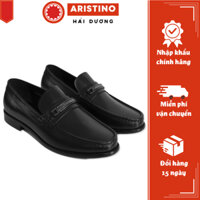 Giày Lười Nam Da Bò Thật Cao cấp Hàng Hiệu ARISTINO ASH02902 thiết kế thanh lịch, vân trơn cao cấp