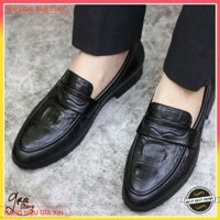 Giày Lười Nam Da Lì Vân Cá Sấu  [ Tặng Tất Khử Mùi ] Mã L179