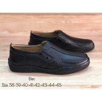 Giày lười nam da mềm Clarks - Bigsize