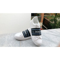 Giầy lười nam DG chất da chun co giãn - Giầy lười DolceGabbana Cho Nam