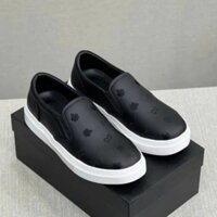 Giày lười nam D,Q,S, Giày Slipon Nam hình thêu nổi D2 bản Cao Cấp đế cao su nâng chều cao Chuẩn Fom