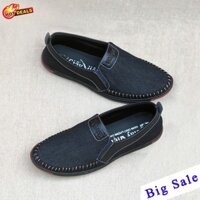 Giày lười nam. Giày lười cao cấp phong cách lịch lãm hot 2019 mã MD1 đen.(Ưu đãi giảm giá 50%)