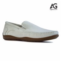 Giày Lười Nam Hàng Hiệu AGIAY, Giày Da Nam Dáng Cơ Bản Dễ Phối Đồ, Mẫu Giày Nam Bán Chạy AG0396