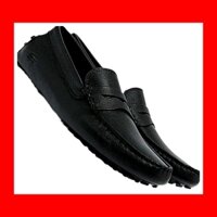 Giày Lười Nam Lacoste Men's Concours Loafers 35CAM0118 Màu Đen Size 41