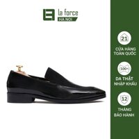 Giày lười nam LaForce Hà Nội GNLAJD6611-1028-D-LFHN da bò mặt da cá đuối đẹp
