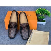 Giày Lười Nam Louis Vuitton Vân Caro GLV08