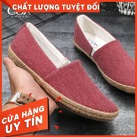 Giày Lười Nam Nữ Cox Shoes Burgundy 3160