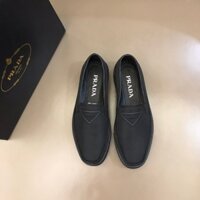 Giày lười nam Prada cao cấp, đơn sắc, cá tính