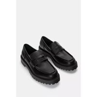 Giày lười nam Pull&bear màu đen