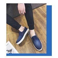 Giày lười nam - vải bò chất cực đẹp rẻ đẹp