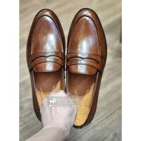 Giày Lười Penny Loafer Da Bò Thật Westman W0002
