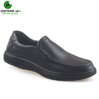 Giày lười thời trang nam màu đen; GL19003D