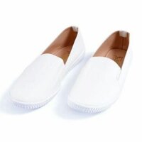 Giày lười trắng