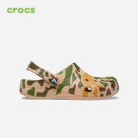 Giày lười unisex Crocs Classic Printed Camo - 206454-2Y6 - ChaiTan - M10W12